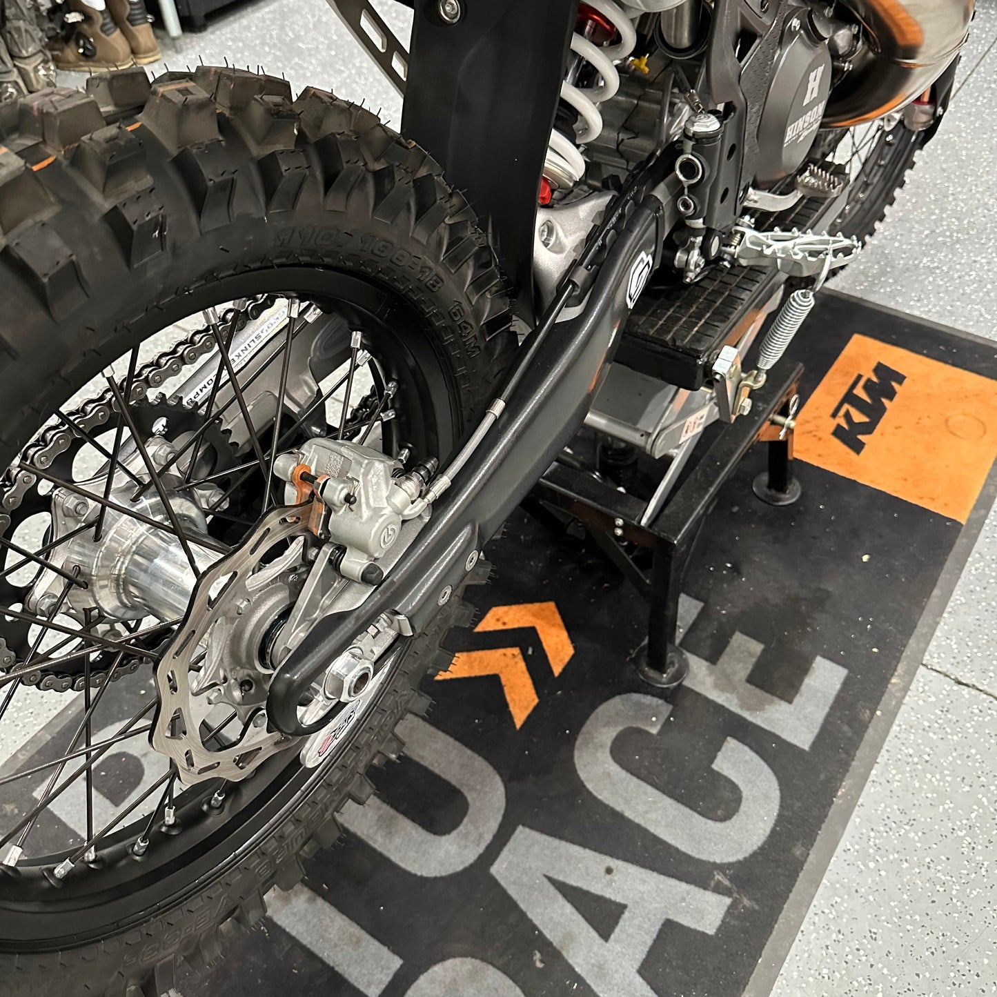 2024+ XC-W Swingarm Guards (2024+ KTM 300/250 XC-W with PDS suspension)